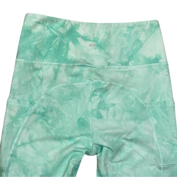 Marika Cyndi Womens High Rise Side Pocket Ankle Tie Dye Legging Size Medium NWT - Picture 12 of 16